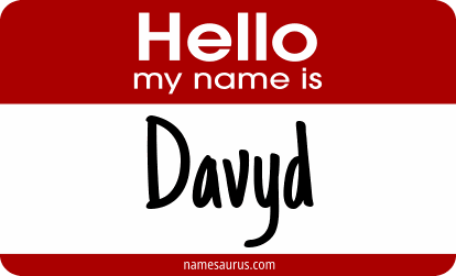 Hello my name is Davyd png download