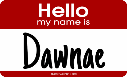 Hello my name is Dawnae png download