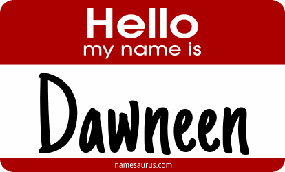 Hello my name is Dawneen png download