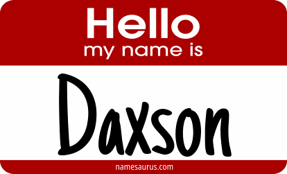 Hello my name is Daxson png download