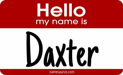 Hello my name is Daxter png download