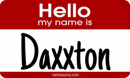 Hello my name is Daxxton png download