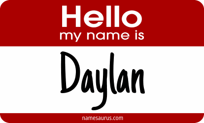 Hello my name is Daylan png download