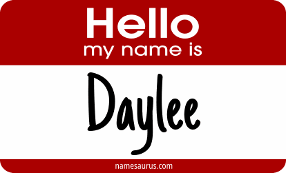 Hello my name is Daylee png download