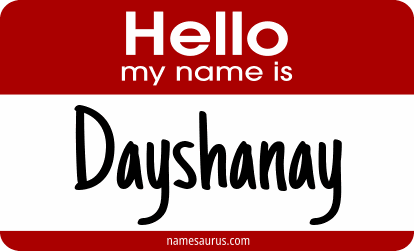 Hello my name is Dayshanay png download