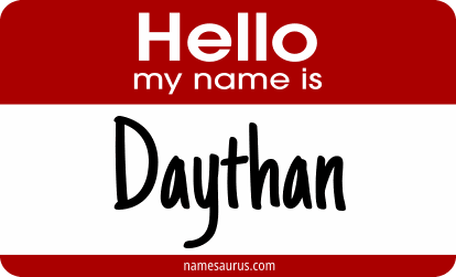 Hello my name is Daythan png download