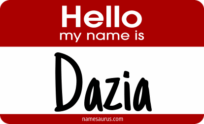 Hello my name is Dazia png download