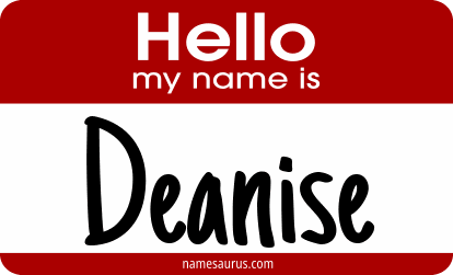 Hello my name is Deanise png download