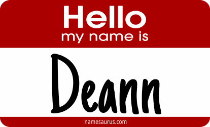 Hello my name is Deann png download