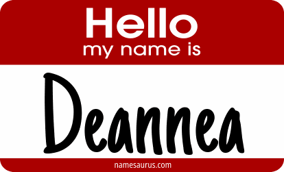 Hello my name is Deannea png download