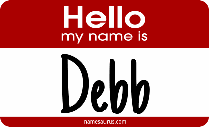 Hello my name is Debb png download