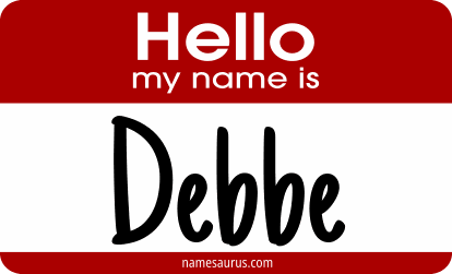 Hello my name is Debbe png download