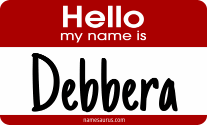 Hello my name is Debbera png download