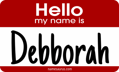 Hello my name is Debborah png download
