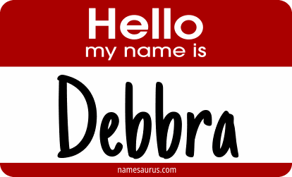 Hello my name is Debbra png download