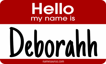 Hello my name is Deborahh png download