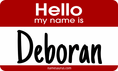 Hello my name is Deboran png download