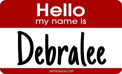 Hello my name is Debralee png download
