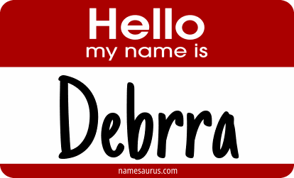 Hello my name is Debrra png download
