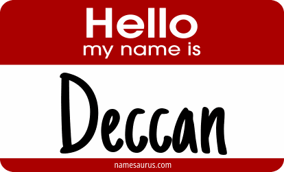 Hello my name is Deccan png download