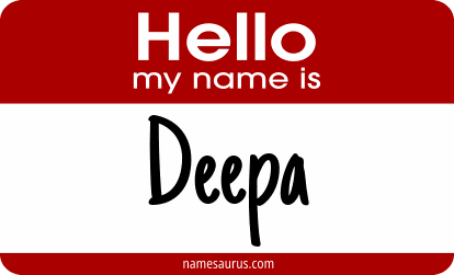Hello my name is Deepa png download