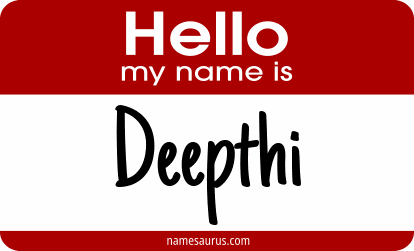 Hello my name is Deepthi png download