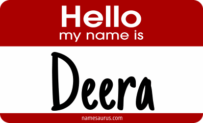 Hello my name is Deera png download