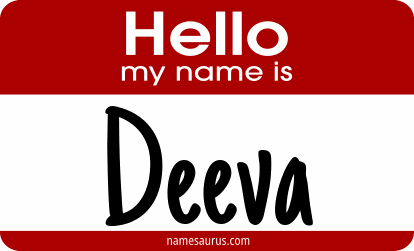 Hello my name is Deeva png download