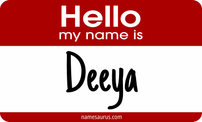 Hello my name is Deeya png download