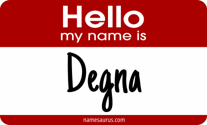 Hello my name is Degna png download