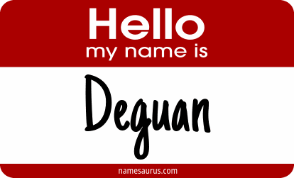 Hello my name is Deguan png download