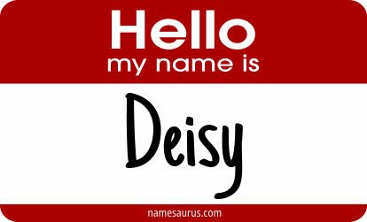 Hello my name is Deisy png download