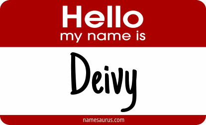 Hello my name is Deivy png download