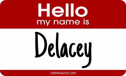 Hello my name is Delacey png download