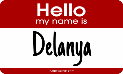 Hello my name is Delanya png download