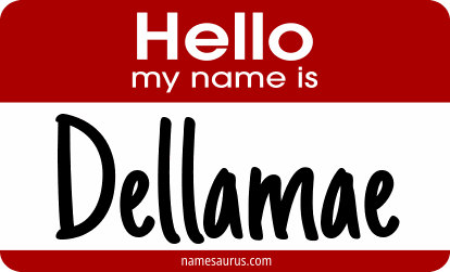 Hello my name is Dellamae png download