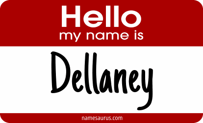 Hello my name is Dellaney png download