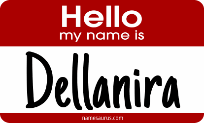 Hello my name is Dellanira png download