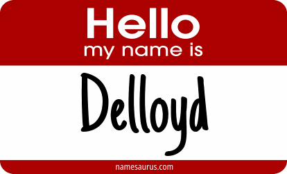 Hello my name is Delloyd png download
