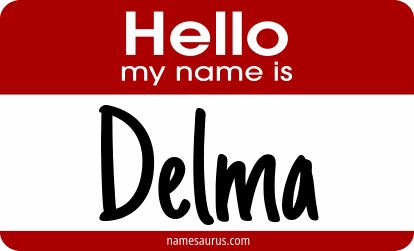 Hello my name is Delma png download