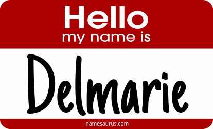 Hello my name is Delmarie png download