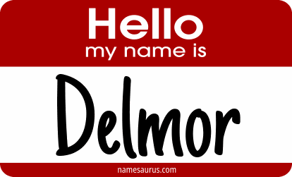 Hello my name is Delmor png download