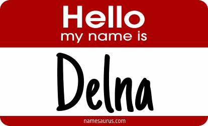 Hello my name is Delna png download