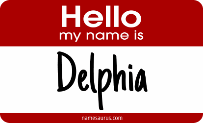 Hello my name is Delphia png download