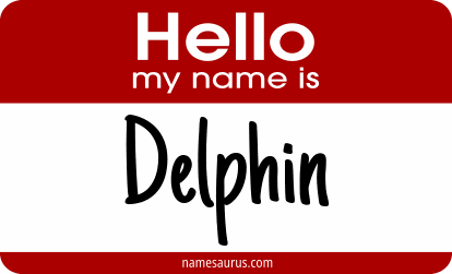 Hello my name is Delphin png download