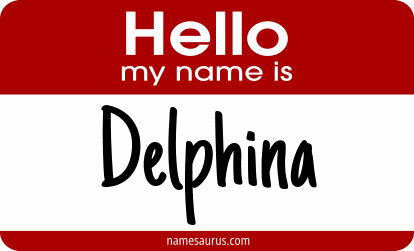 Hello my name is Delphina png download