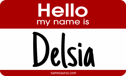 Hello my name is Delsia png download