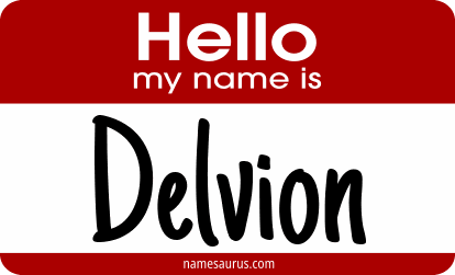 Hello my name is Delvion png download