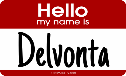 Hello my name is Delvonta png download