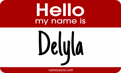 Hello my name is Delyla png download